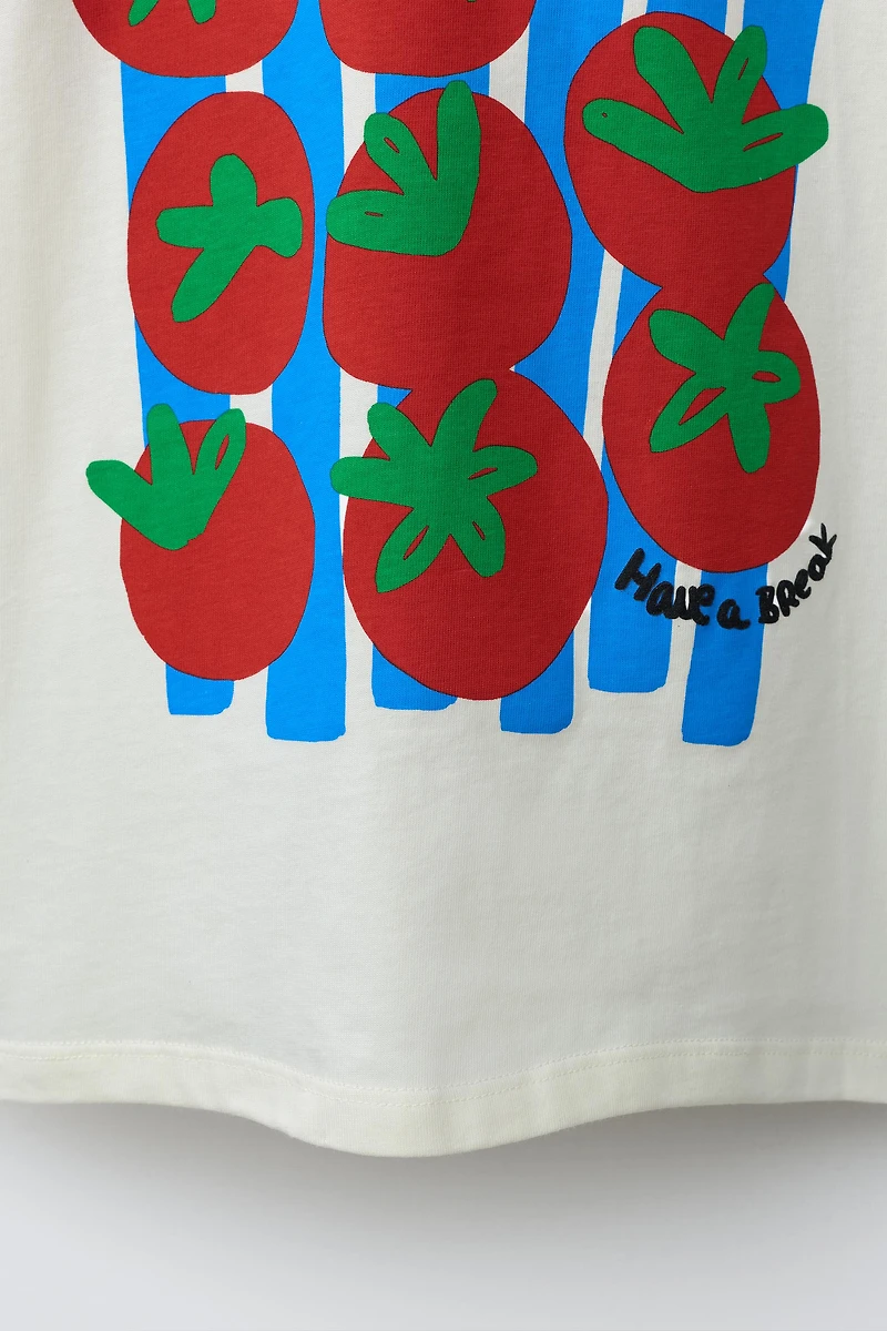 TOMATO PRINT T-SHIRT