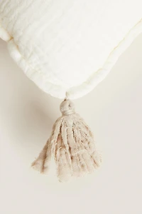 COUSSIN ENFANT ÉTOILE GAZE