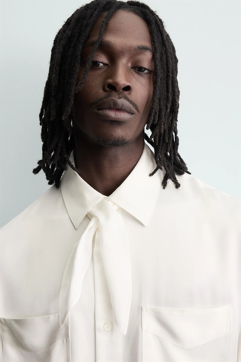 CHEMISE FLUIDE BANDANA