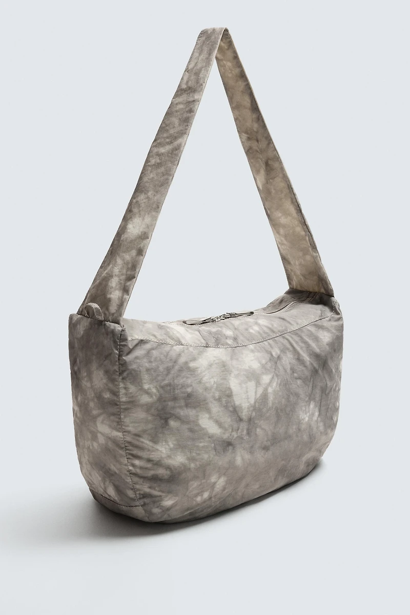 SAC EN NYLON À EFFET USÉ