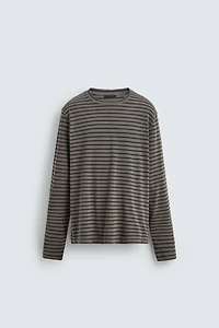 T-SHIRT RAYURES LAVÉ