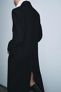 WOOL BLEND COAT ZW COLLECTION LIMITED EDITION