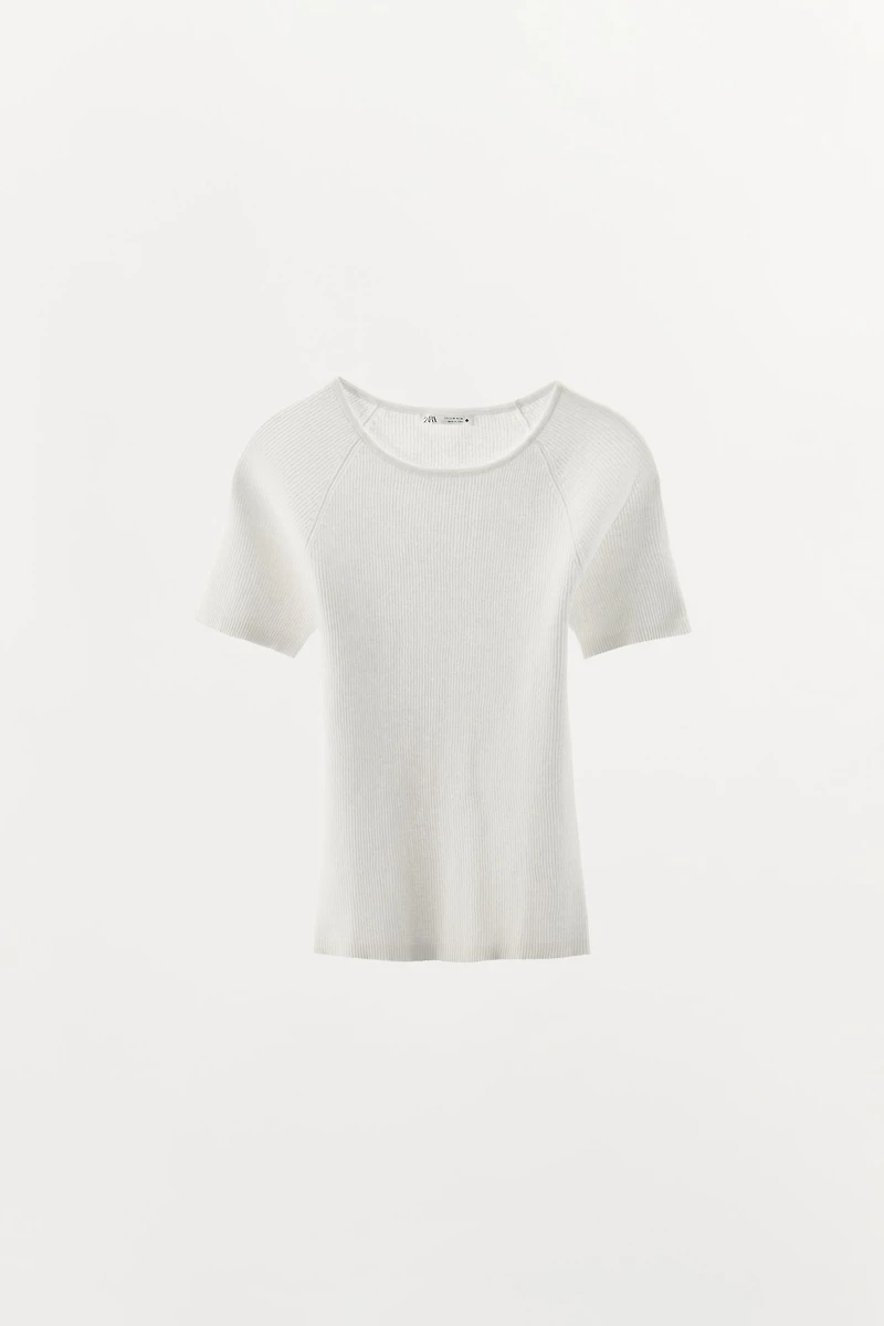 BASIC RIB T-SHIRT