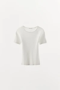 BASIC RIB T-SHIRT