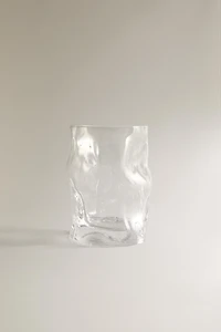 WAVY GLASS TUMBLER
