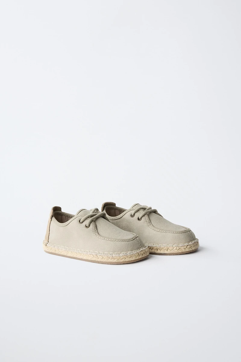 LIMITED EDITION LACED ESPADRILLES