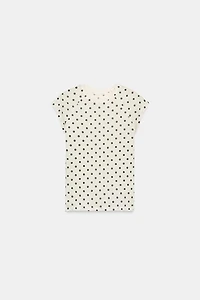 SUPIMA® POLKA DOT SHORT SLEEVE T-SHIRT