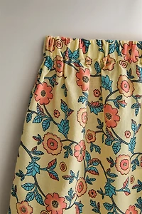 JUPE ENFANT FLEURS