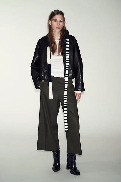 BUTTONED CULOTTES