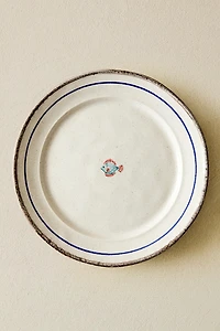 STONEWARE FISH DINNER PLATE