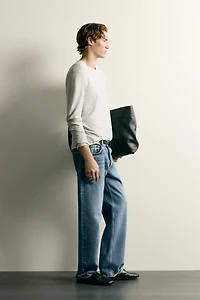 LIGHTWEIGHT STRIPED JACQUARD JUMPER