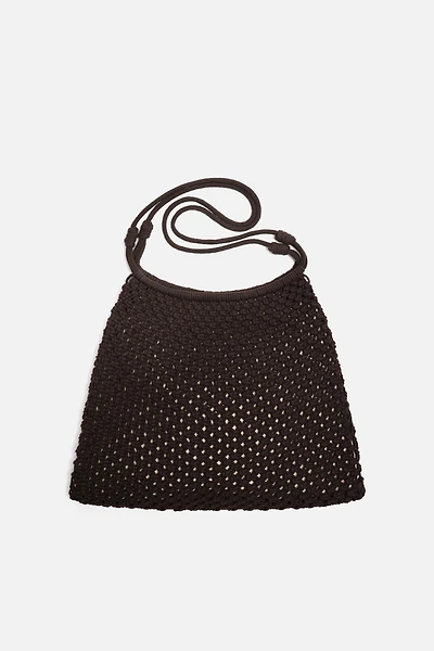 SAC SHOPPER MACRAMÉ