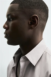 STRIPED JACQUARD SHIRT