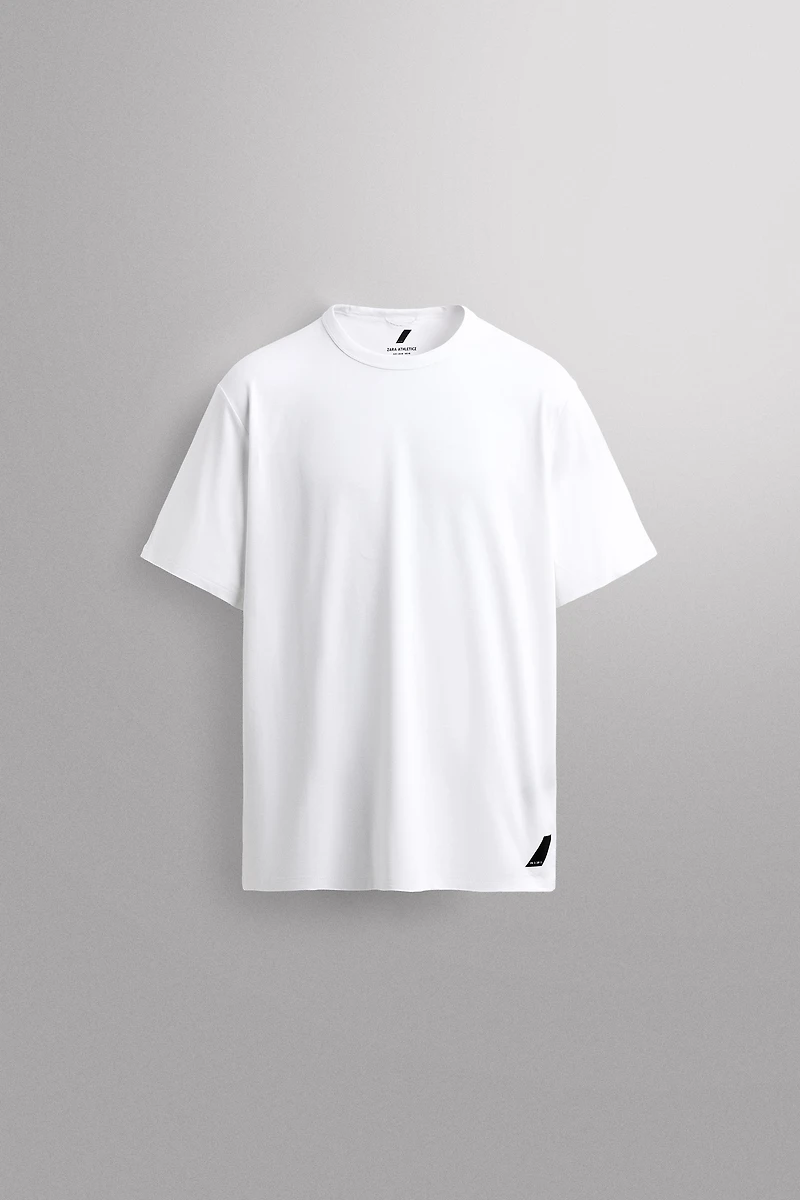 COTTON BLEND TECHNICAL T-SHIRT