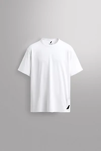 COTTON BLEND TECHNICAL T-SHIRT