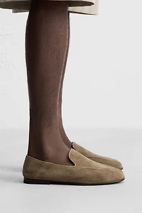 LEATHER LOAFERS