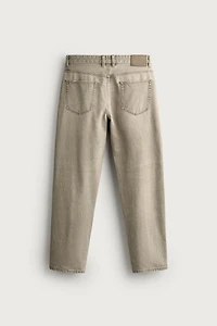 STRAIGHT ANKLE FIT JEANS