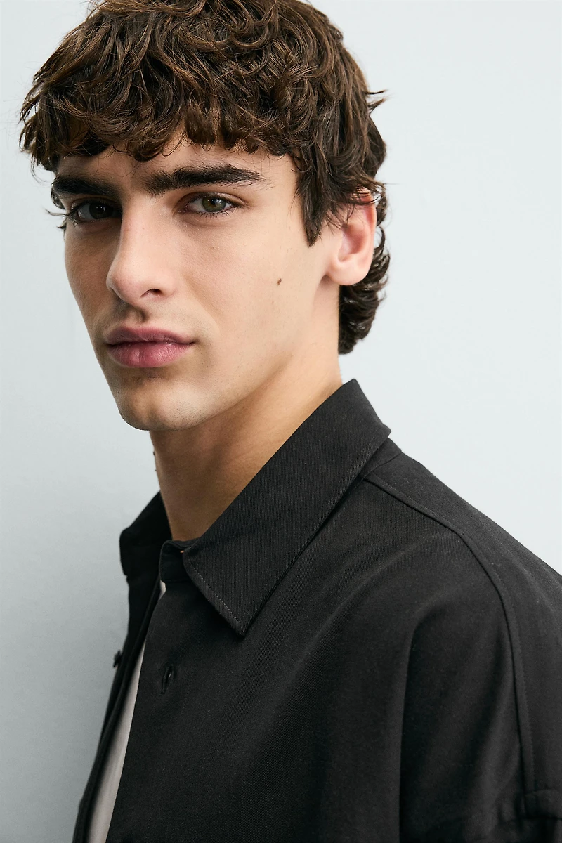 RELAXED FIT FLUID SHIRT