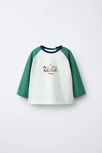 SNOOPY PEANUTS™ RAGLAN SLEEVE T-SHIRT