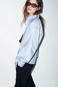 ASYMMETRIC OXFORD SHIRT
