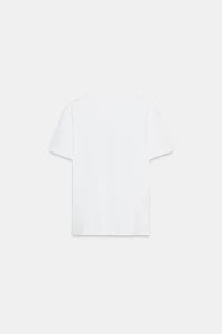 ORGANZA TEXT T-SHIRT