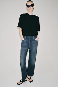 ZW COLLECTION LOW-RISE LOOSE JEANS