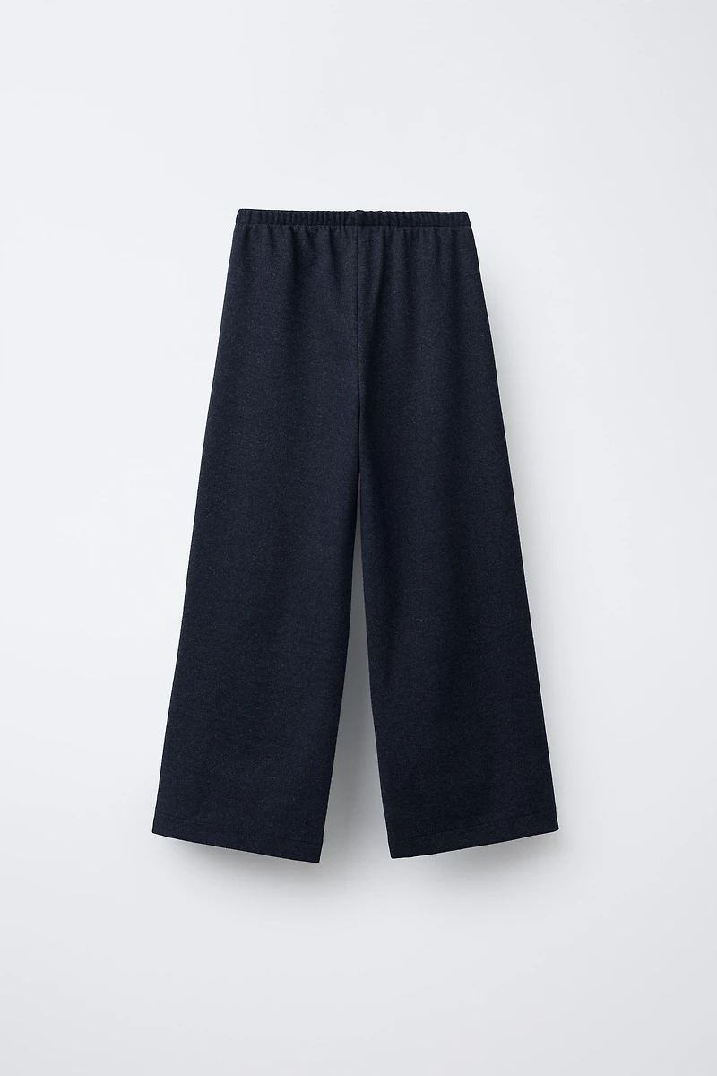 PANTALON WIDE LEG JACQUARD