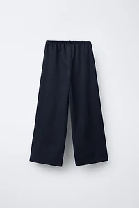 PANTALON WIDE LEG JACQUARD