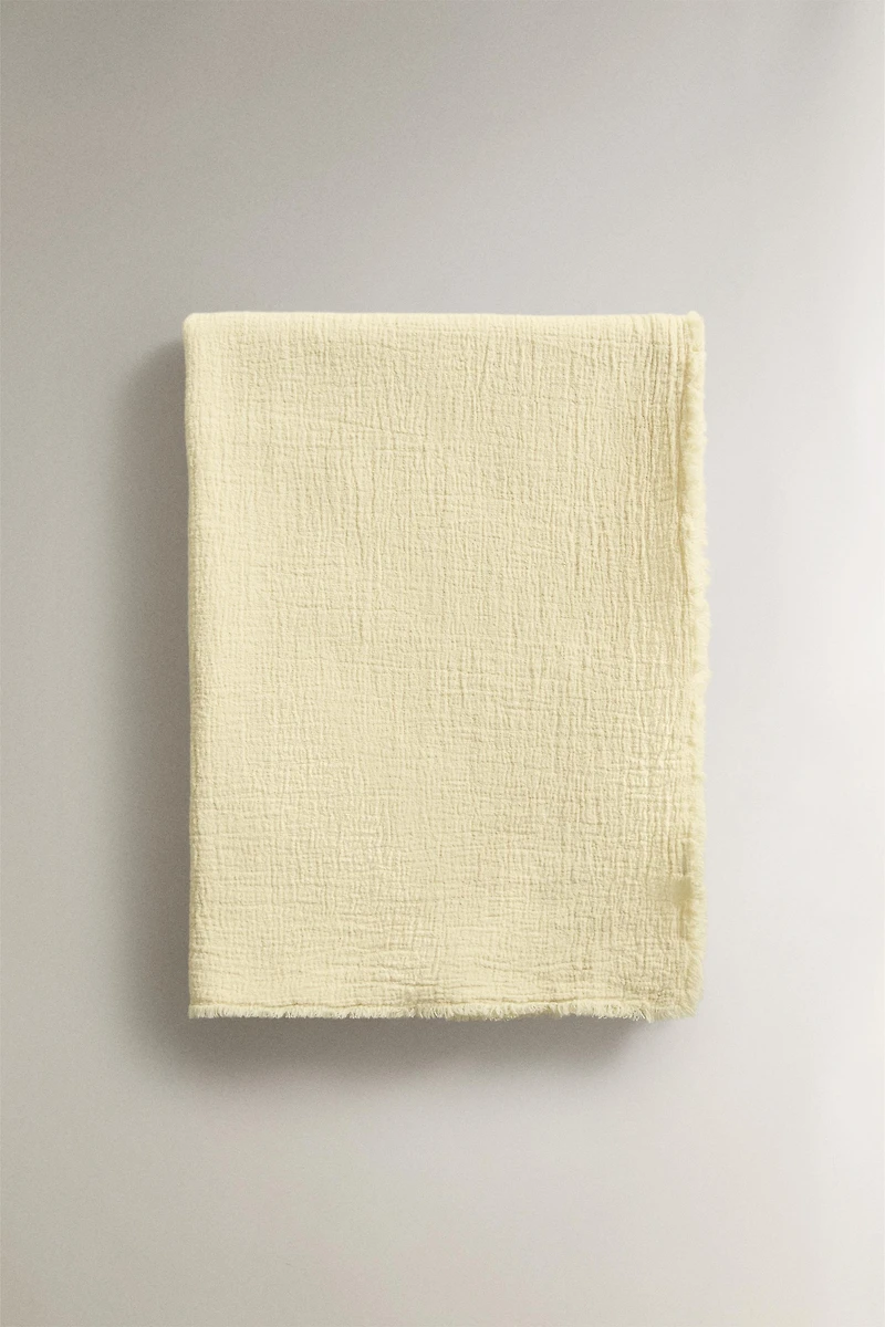 COUVERTURE COTON FRANGES