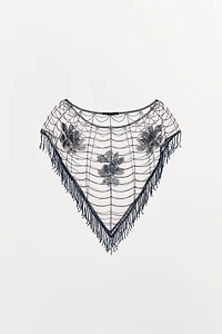 BEADED EMBROIDERED CAPE