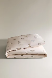HOUSSE DE COUETTE ENFANT CHIEN PATINEUR