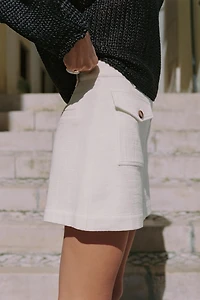 RUSTIC WEAVE SKORT