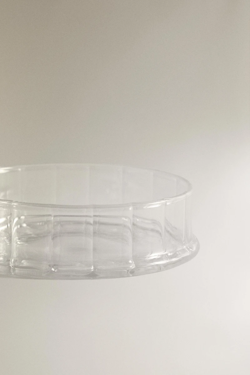 BOROSILICATE GLASS BATHROOM SOAP DISH