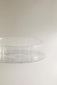 BOROSILICATE GLASS BATHROOM SOAP DISH
