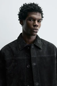 SUEDE LEATHER JACKET