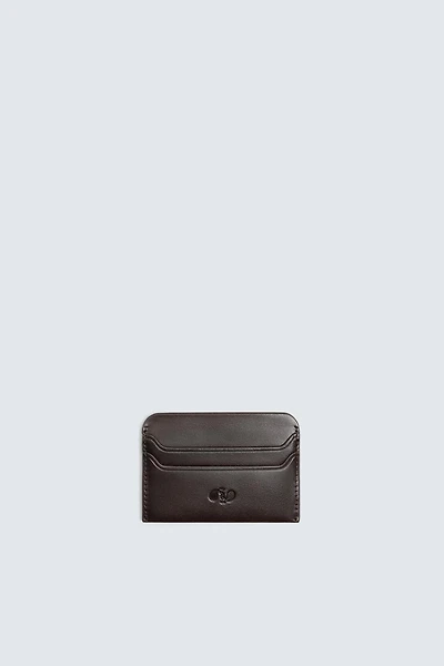 PORTE-CARTES EN CUIR