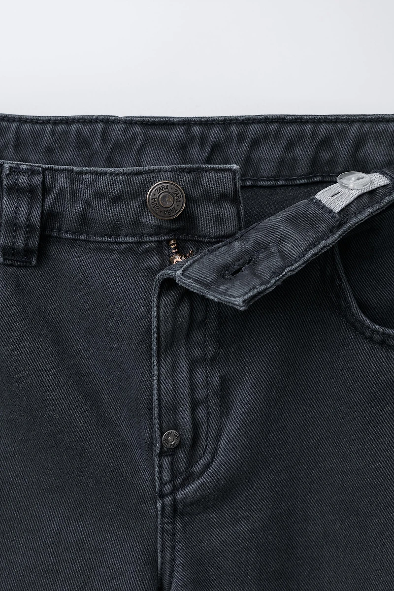 LOOSE FIT TWILL PANTS