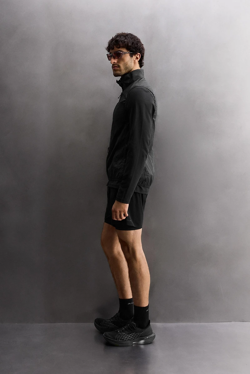2-IN-1 PERFORATED SHORTS