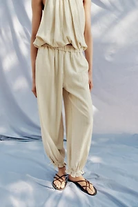 ELASTIC WAIST PANTS