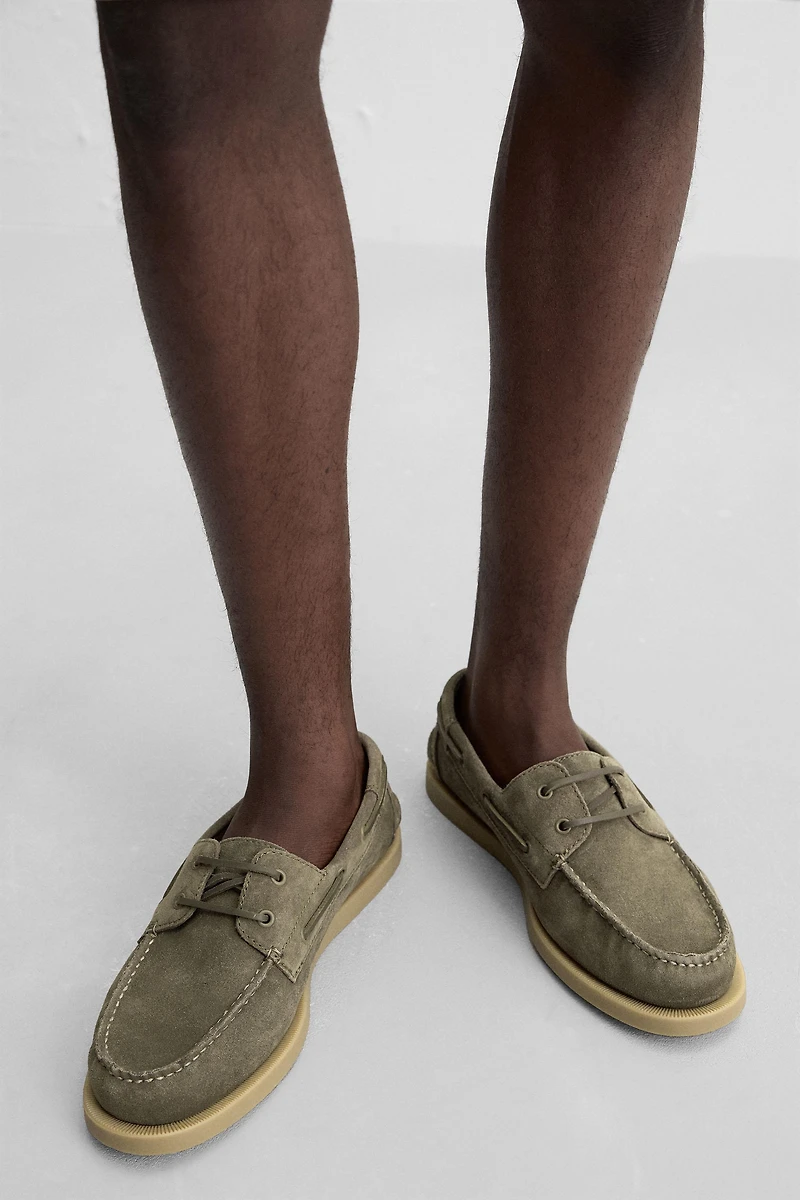 CHAUSSURE NAUTIQUE CUIR