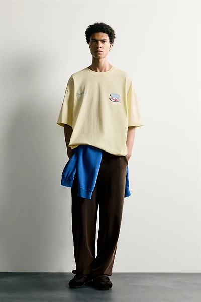 RELAXED FIT PATCH T-SHIRT