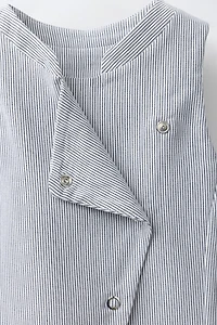 MANDARIN COLLAR WRAP VEST