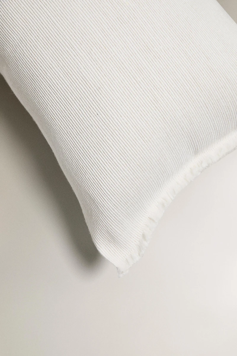 LINEN THROW PILLOW COVER