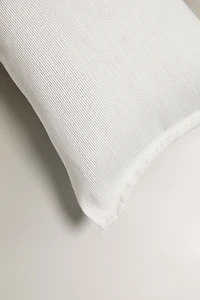 LINEN THROW PILLOW COVER