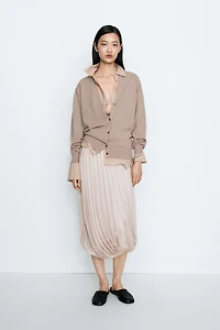 STUDIO V-neck knit cardigan