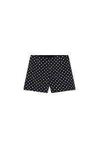 HIGH-WAISTED POLKA DOT SHORTS