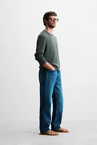REGULAR FIT TEXTURED SWEATER