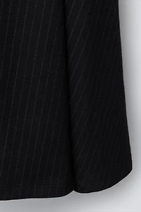 PINSTRIPE PINAFORE DRESS