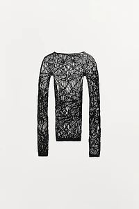 SEAMLESS SEMI-SHEER SHIRT LIMITED EDITION