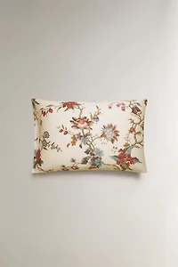 TAIE D’OREILLER SATIN FLORAL | KATHARINE POLE